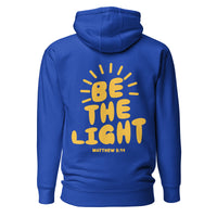 Royal Blue Be The Light Unisex Hoodie