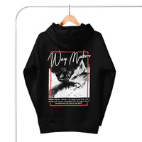 Way Maker Hoodie In Black On Hanger