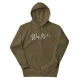 Front View Of A Way Maker Hoodie In Military Green