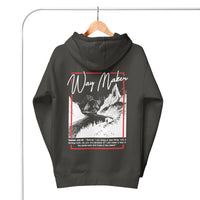 Way Maker Hoodie In Vintage Black On Hanger