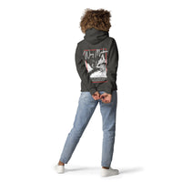 Woman Wearing A Way Maker Hoodie In Vintage Black