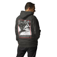 Man Wearing A Way Maker Hoodie In Vintage Black