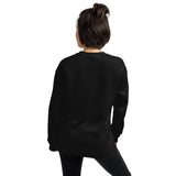 Back View Of A Black Truth Sweatshirt