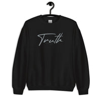 Black Truth Sweatshirt On Hanger