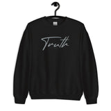 Black Truth Sweatshirt On Hanger