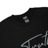 Black Truth Sweatshirt Close Up