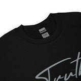 Black Truth Sweatshirt Close Up