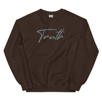 Front Mockup Of A Brown Truth Sweatshirt