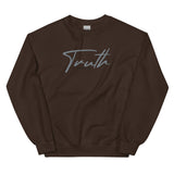 Front Mockup Of A Brown Truth Sweatshirt