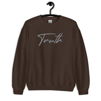 Brown Truth Sweatshirt On Hanger