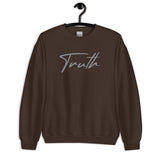 Brown Truth Sweatshirt On Hanger