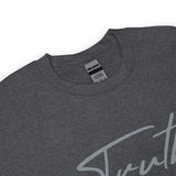 Heather Grey Truth Sweatshirt Close Up