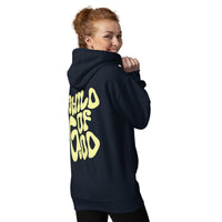 Woman Wearing A Child Of God Hoodie In Navy