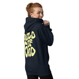 Woman Wearing A Child Of God Hoodie In Navy