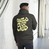 Man Wearing A Child Of God Hoodie In Vintage Black