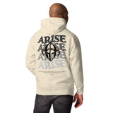 Man Wearing A Arise Hoodie In Bone