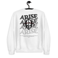 Arise Sweatshirt In White On Hanger