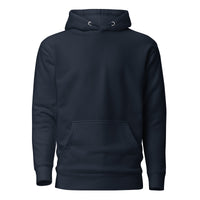 Navy Be The Light Hoodie Front Mockup