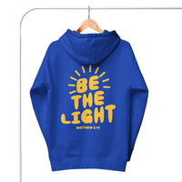 Be The Light Hoodie On Hanger
