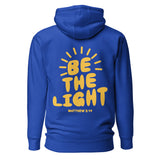 Royal Blue Be The Light Unisex Hoodie