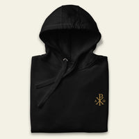 BLACK CHI RHO HOODIE