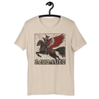 Cream Deus Vult T-shirt On Hanger