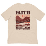 Faith Can Move Mountains T-shirt In Cream