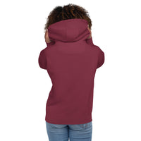 Back View Of A Woman Wearing A Faith Hoodie