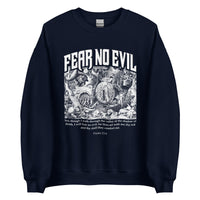 Fear No Evil Sweatshirt In Navy