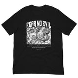 Fear No Evil T-shirt In Black