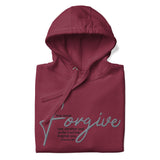 Maroon Forgive Hoodie