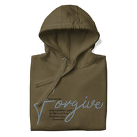 Military Green Forgive Hoodie
