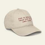 GOD IS GREATER THAN THE HIGHS AND LOWS HAT