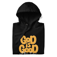 Close Up Of A Black God Is Good All The Time Hoodie 