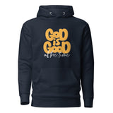 God Is Good All The Time Hoodie In Navy