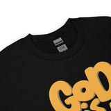 Close Up Of A Black God Is Good All The Time Sweatshirt
