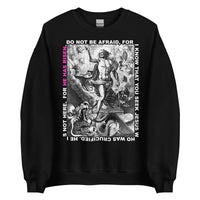 He Has Risen Sweatshirt In Black