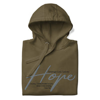 Military Green Hope Hoodie