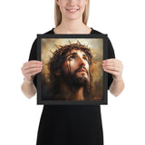 Jesus Portrait Framed Poster