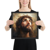 Jesus Portrait Framed Poster