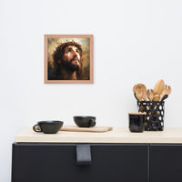 Jesus Portrait Framed Poster
