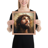 Jesus Portrait Framed Poster