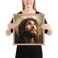 Jesus Portrait Framed Poster