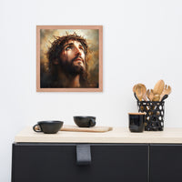 Jesus Portrait Framed Poster