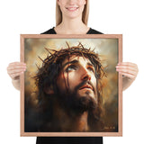 Jesus Portrait Framed Poster