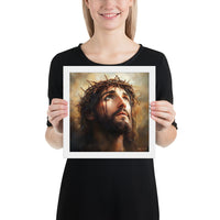 Jesus Portrait Framed Poster