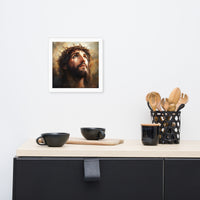 Jesus Portrait Framed Poster