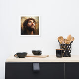 Jesus Portrait Framed Poster