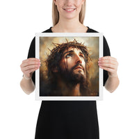 Jesus Portrait Framed Poster