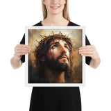 Jesus Portrait Framed Poster